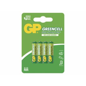 Baterie AAA GP GREENCELL R03 4ks 1012114000